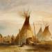 Sioux teepee from Volume 1 of 'Travels in the Interior of North America'